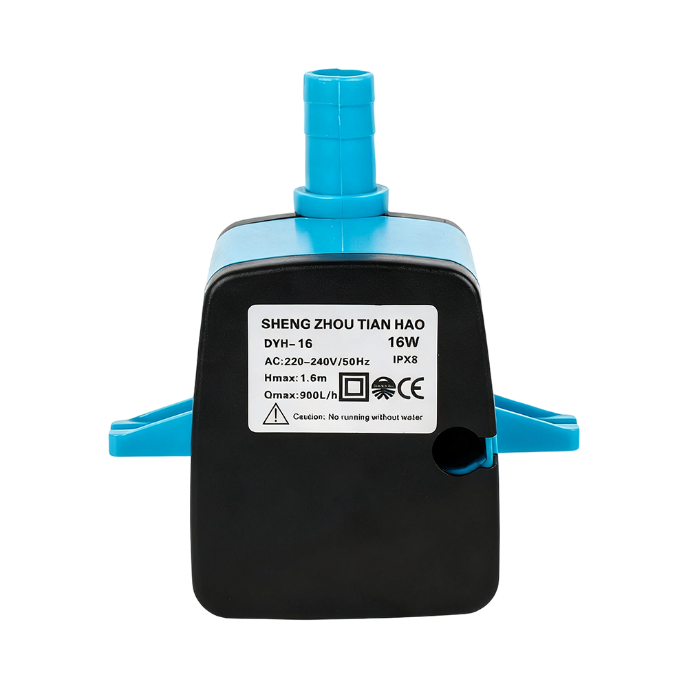 DYH-16B 16W পোর্টেবল এবং সহজে পরিষ্কার করা কুলিং ফ্যান এবং পা সহ জলের পাম্প